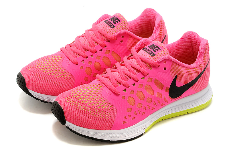 Nike Zoom Pegasus 31 Pink Black White Sport Shoes For Women - Click Image to Close