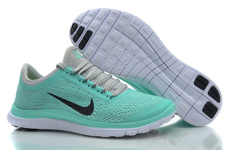 Sky Blue Nikes Free 3.0 V5 EXT Running Shoes