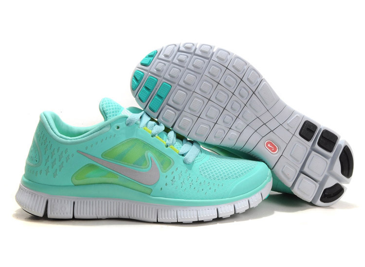 Sky Blue Nikes Free Run 3 5.0 Limited - Click Image to Close