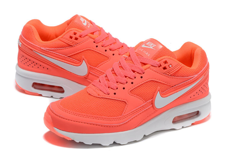 Women 2016 Nike Air Max 85 Orange White Shoes