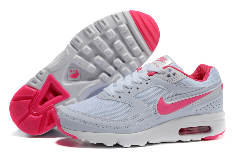 Women 2016 Nike Air Max 85 White Pink Shoes