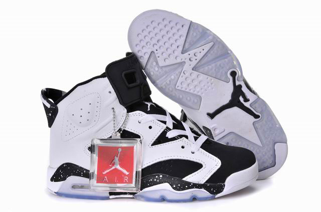 Women Air Jordan 6 Oreo