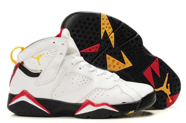 Women Jordan Shoes 7 White Bronze Black Red - Click Image to Close