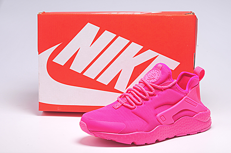 Women Nike Air Huarache 3 All Pink Shoes - Click Image to Close