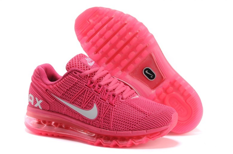 Women Nike Air Max 2013 All Pink Shoes