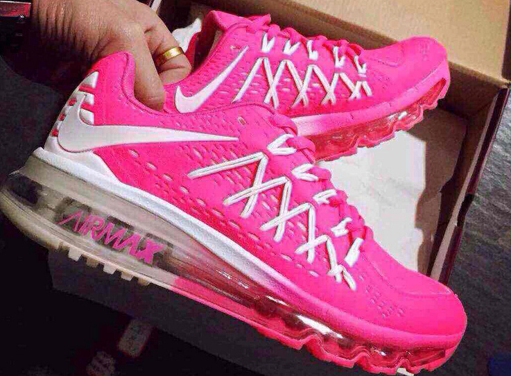 Women Nike Air Max 2015 Red White Shoes - Click Image to Close