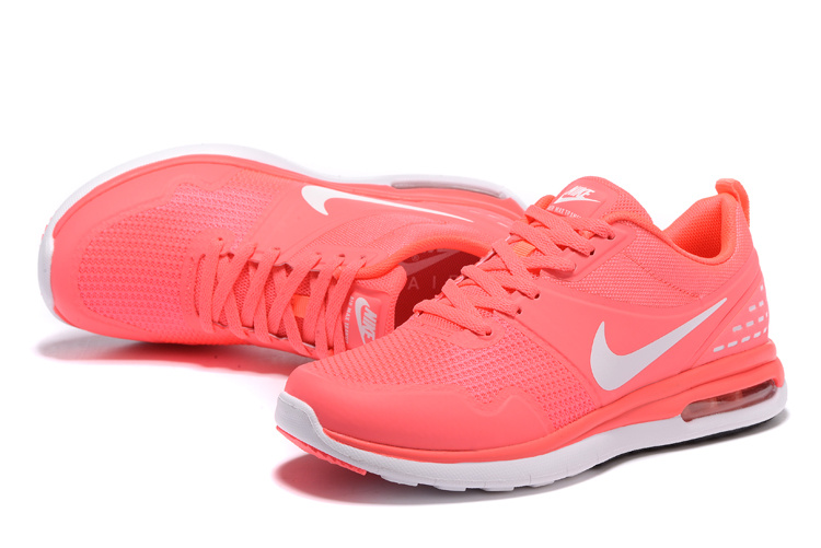 Women Nike Air Max 87 III Pink White Shoes - Click Image to Close
