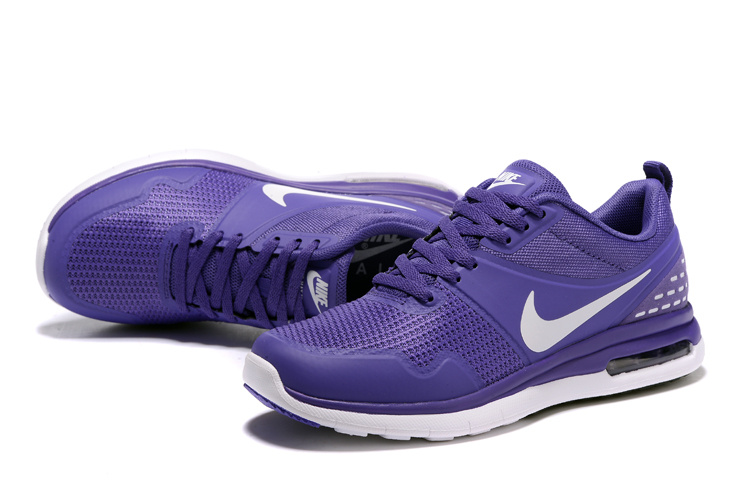 Women Nike Air Max 87 III Purple White Shoes - Click Image to Close