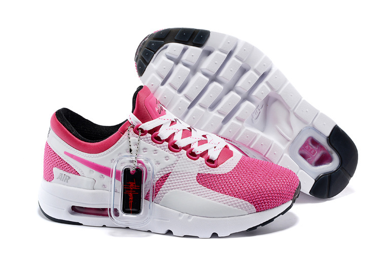 Women Nike Air Max Zero 87 II Red White Shoes - Click Image to Close