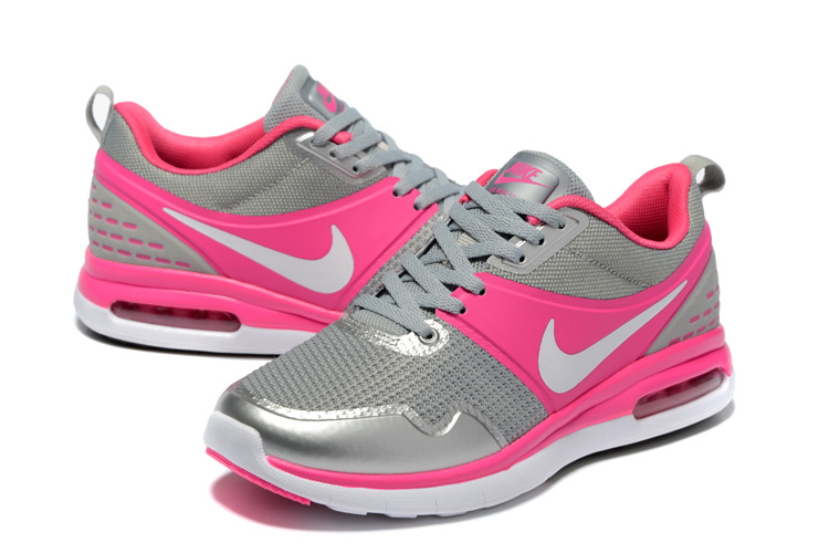 Women Nike Air SB Grey Pink Running Shoes - Click Image to Close