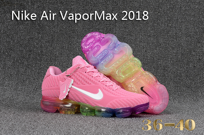 Women Nike Air VaporMax 2018 Pink Shoes