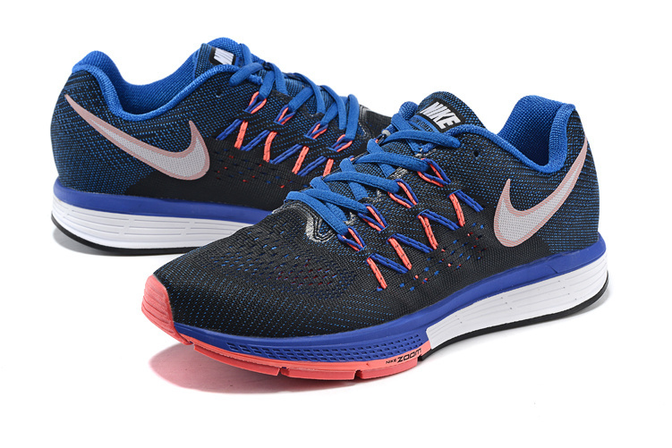 Women Nike Air Zoom Vomero 10 Black Blue Red Shoes - Click Image to Close