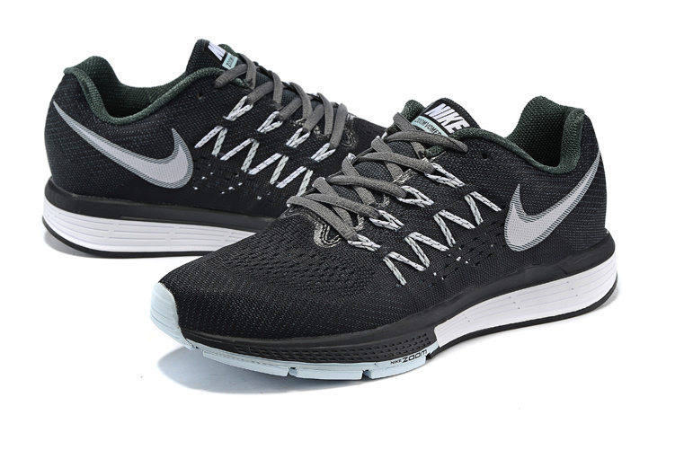 Women Nike Air Zoom Vomero 10 Black White Shoes - Click Image to Close