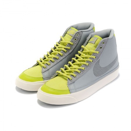 Women Nike Blazer 2 High Yellow Green Shoes