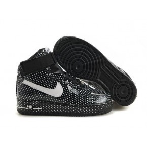 Women Nike Dunk High Black Shoes