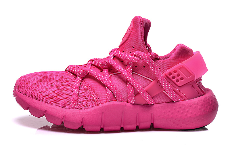 Women Nike Huarache 2 All Pink Shoes - Click Image to Close