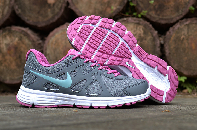 Women Nike Revolution 2 MSL Grey Pink 