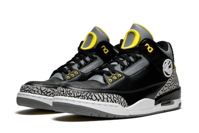 air jordan 3 oregon ducks pit crew shoes - Click Image to Close