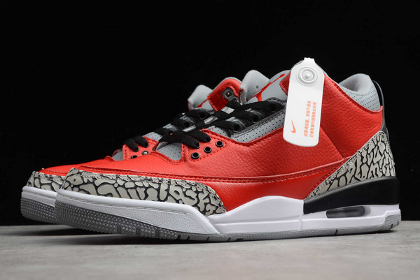 air jordan 3 retro se fire red cement shoes