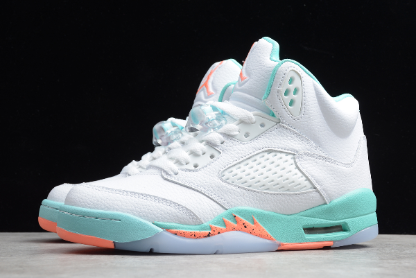 air jordan 5 retro light aqua shoes