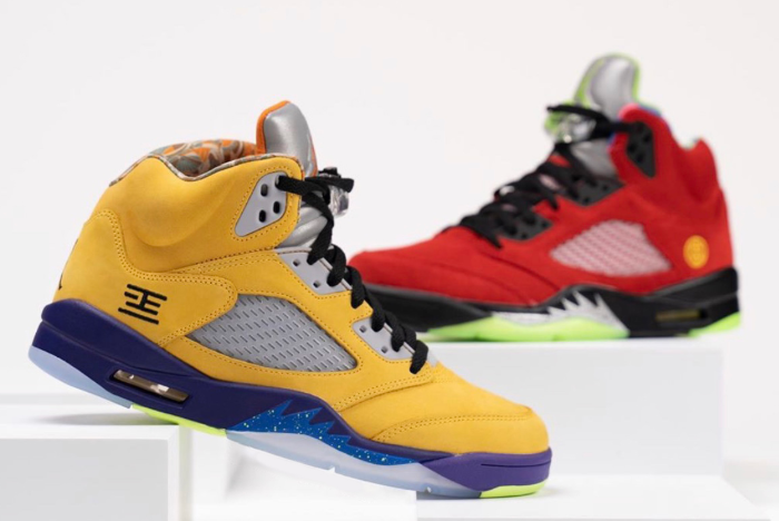 air jordan 5 what the varsity maize court purple ghost green solar orange shoes - Click Image to Close