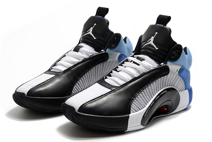 fragment x air jordan 35 xxxv white black sport blue shoes