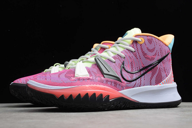 nike kyrie 7 ep hendrix active fuchsia black ghost shoes